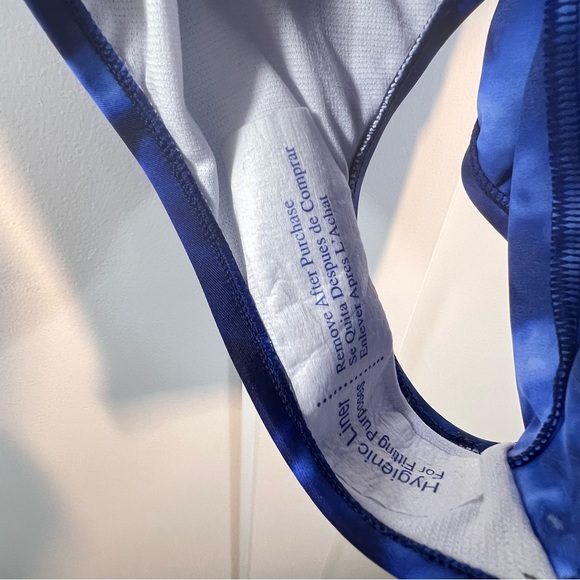 Aqua Green swimwear blue tye dye one piece size 14 NWT - Picture 5 of 6